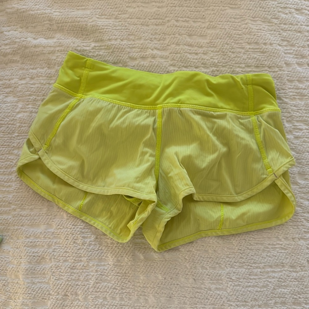 Size girls 10 ivviva shorts, slightly washed out and have a name tag